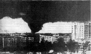Taken as the tornado entered Ivanovo. Credit: Vasiliev (1985)