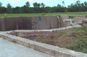 This home simply vanished. Debris was carried well away from the site, chewed into small pieces and widely scattered. Credit: NOAA