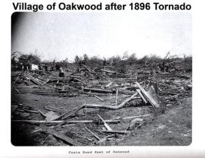 Damage in Oakwood. Credit: Dearborn Press and Guide