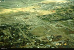 Aerial view of the damage.  Source: NWS Huntsville