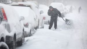 The February 1 storm buried Chicago in over a foot and a half of snow.